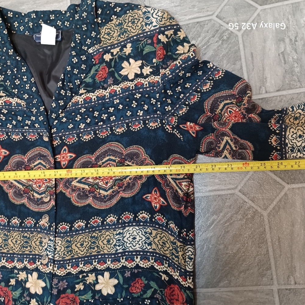 Norton McNaughton Vintage Blue and Brown Long Sleeve Button Down Shirt Size 10P - Picture 15 of 15